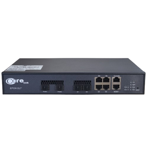 Corelink 2 Port EPON OLT 1:128 Compatible