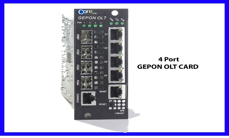 CORELINK EPON OLT CARD 4 PORT