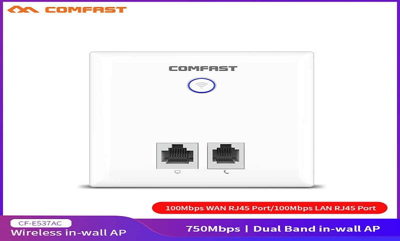 Comfast Wall Embedded Wireless Router Socket