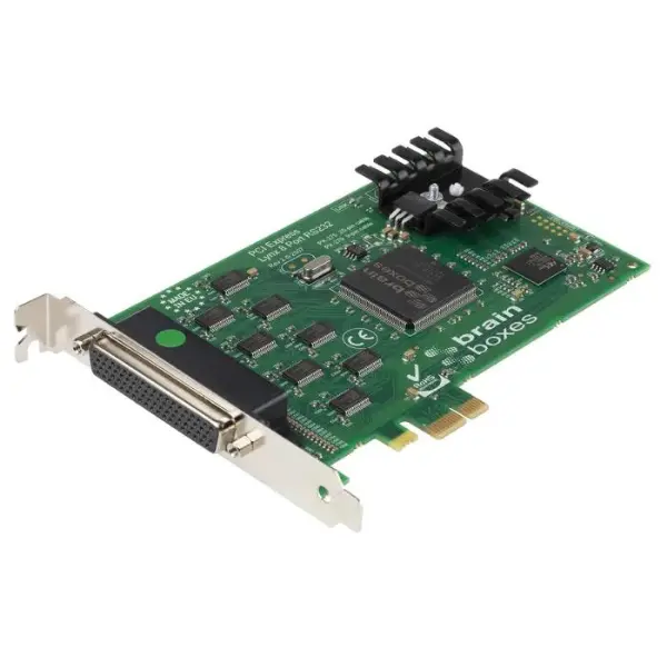 8 Port RS232 PCI Express Serial Card Connectors