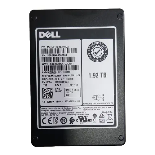 Dell MZ-ILS1T9B 1.92TB Enterprise SAS SSD in Bangladesh