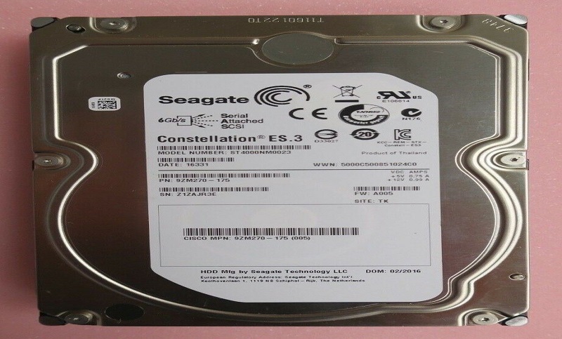 SEAGATE - 4TB 7.2K 6GBS 3.5" SAS HD