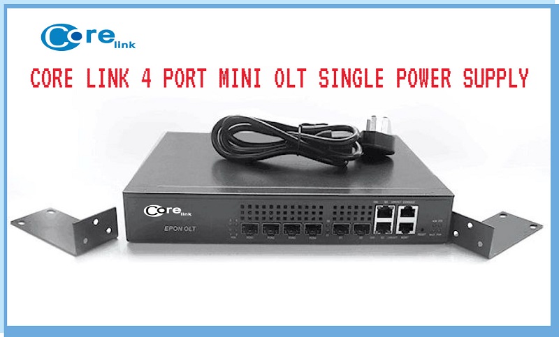 4 PORT SINGLE POWER G-EPON MINI OLT