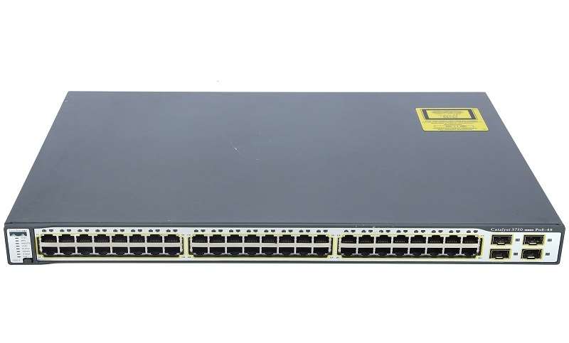 Cisco Catalyst switch 3750 48 10-100 PoE + 4 SFP