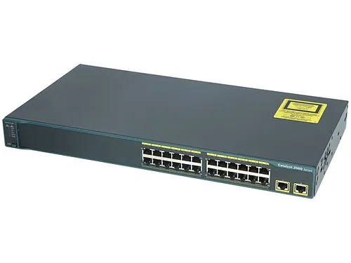 Cisco Catalyst Switch 2960-24TT(100Port-2x1000BT)