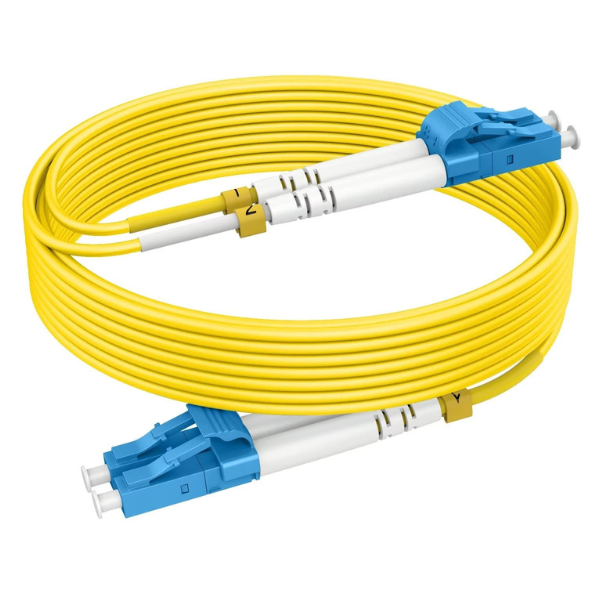 LC to LC Single Mode Fiber Patch Cable 15M