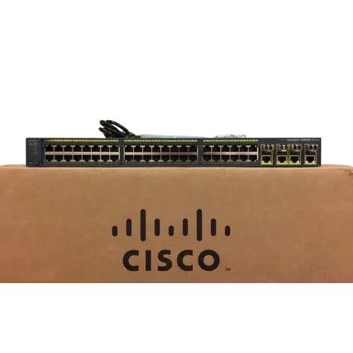 Cisco Catalyst switch 2960 48 Port 10/100/1000, 4 T/SFP LAN Base Image in Bangladesh