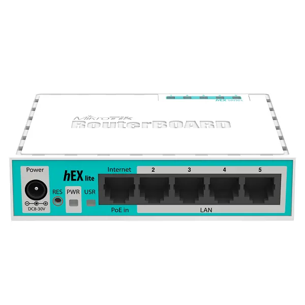 Mikrotik Hex lite RB750R2 Plastic Body Router