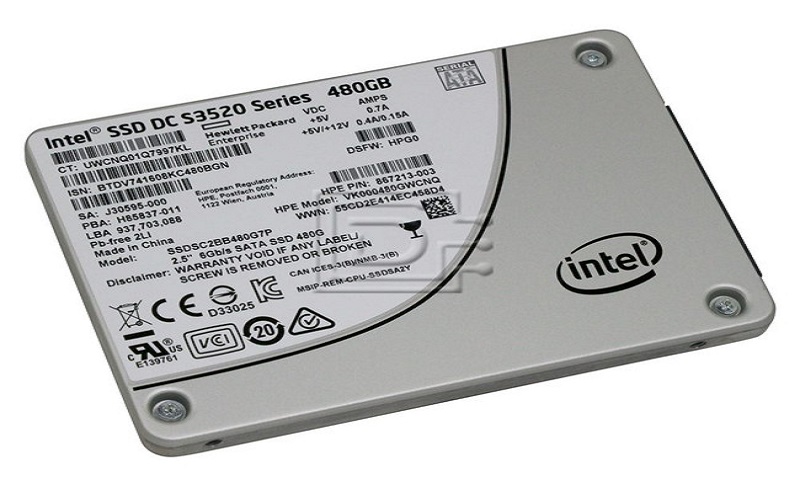 Intel 480GB Enterprice SSD