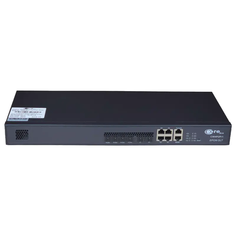 Corelink 4 Port Dual Power Epon 1G OLT in Bangladesh