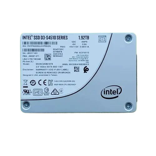 Intel D3 S4510, SC2KB019T801 1.92TB SSD