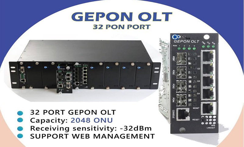 CORE LINK 32 PORT GEPON OLT