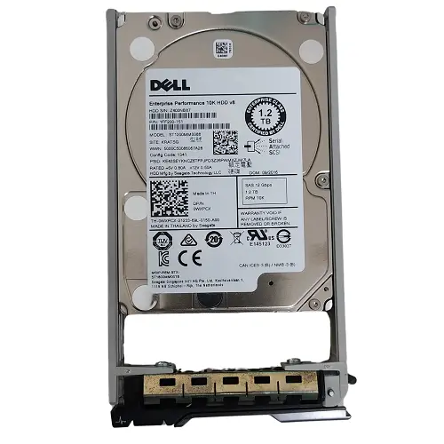 Dell 1.2TB 10K RPM SAS 12Gbps 2.5'' Enterprise HDD