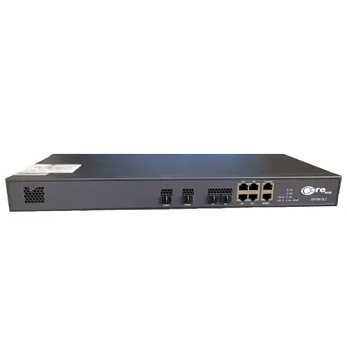 Corelink 2 Port EPON OLT(1:128 ONU Compatible) With Dual Power Supply