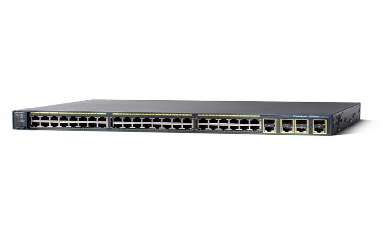 Cisco Catalyst Switch 2960G 48 Port, 4 T SFP LAN