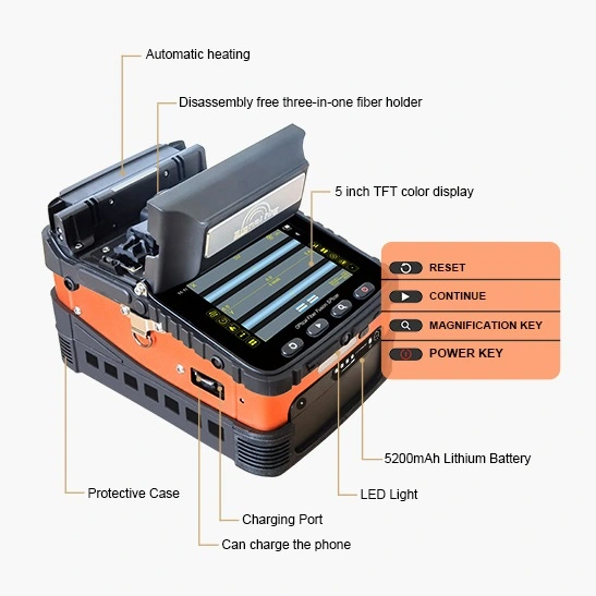 Signal Fire AI-5 Optical Fiber Fusion Splicer