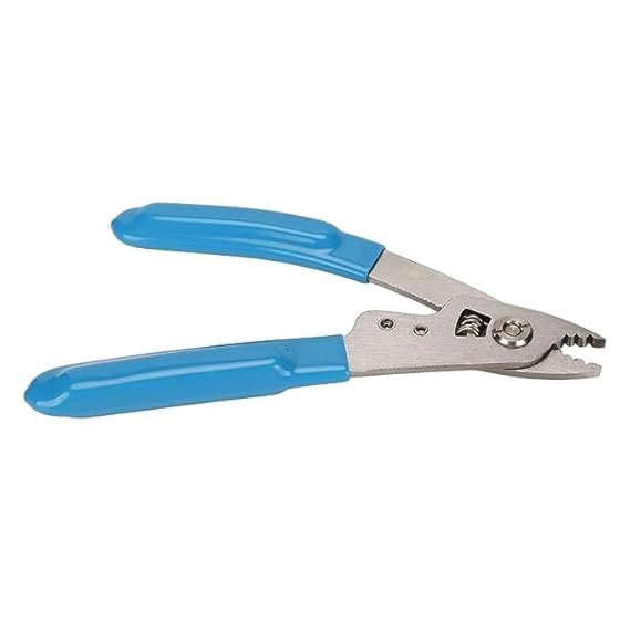 SS Fiber Optic Stripping Pliers 3 Holes Fiber Cable Stripper